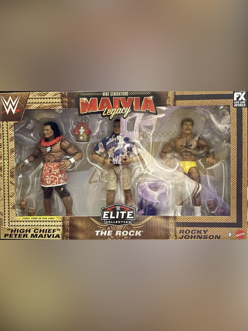 WWE Elite Collection Generations Maivia Legacy 3 Pack